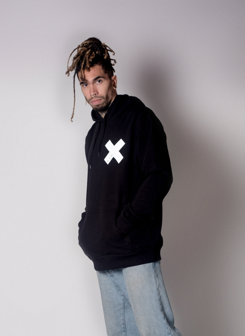 RTH 'X' Hoodie - Black