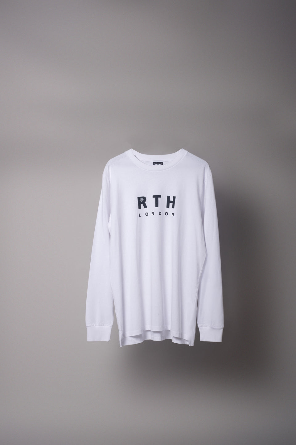 RTH London Long Sleeve Tee - White