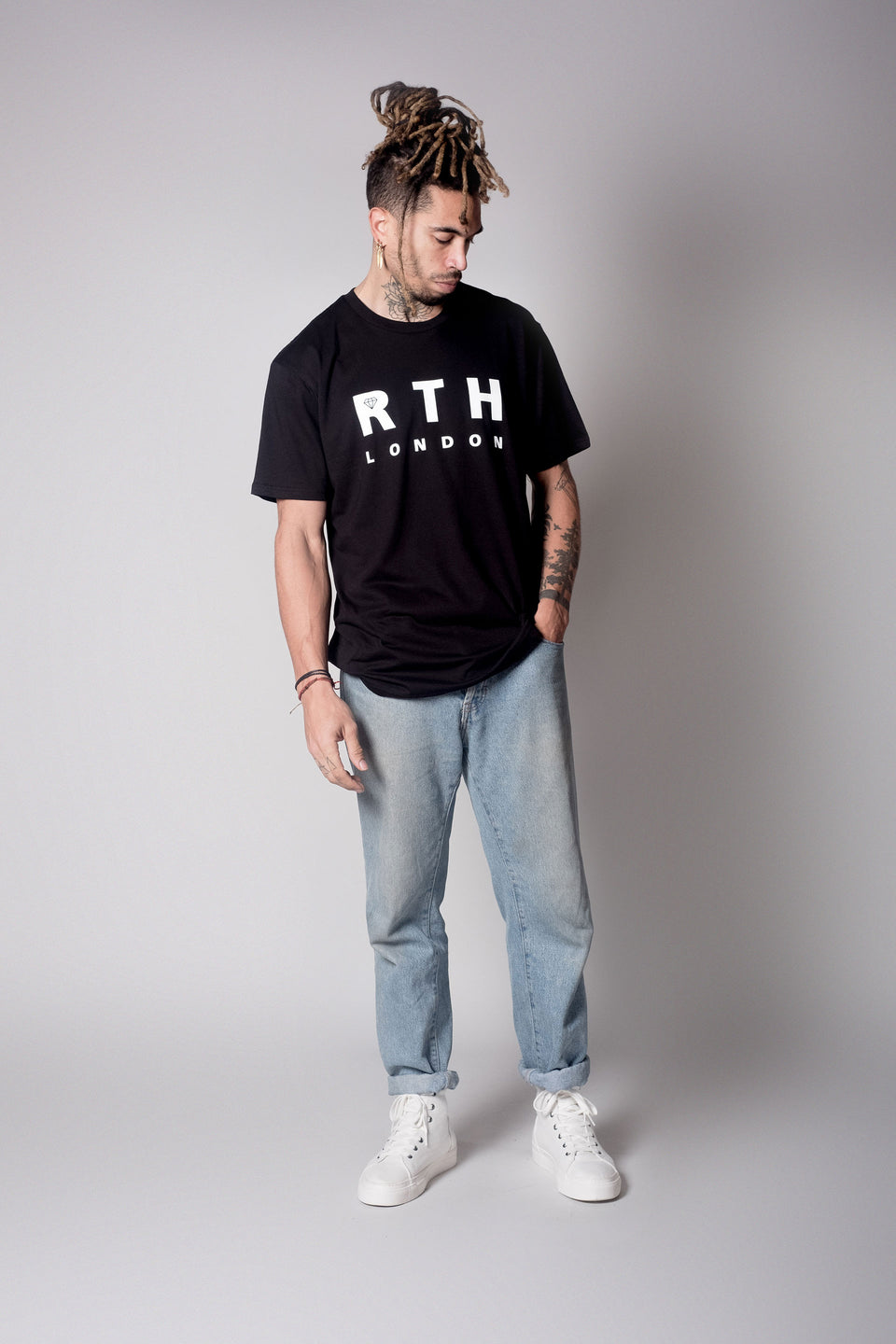 RTH London Classic T-shirt - Black