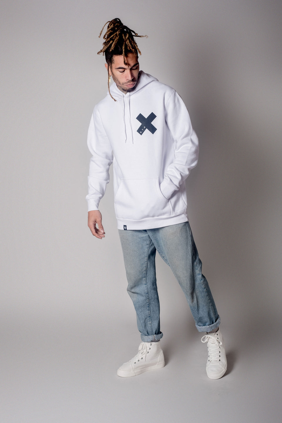 RTH 'X' Hoodie - White