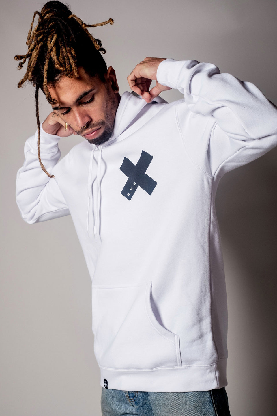 RTH 'X' Hoodie - White
