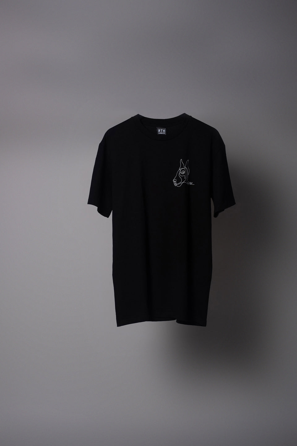RTH 'Hound' T-shirt - Black