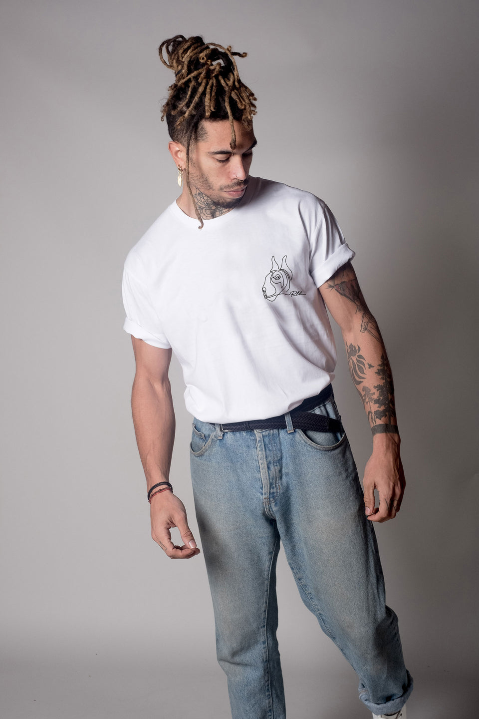 RTH 'Hound' T-shirt - White